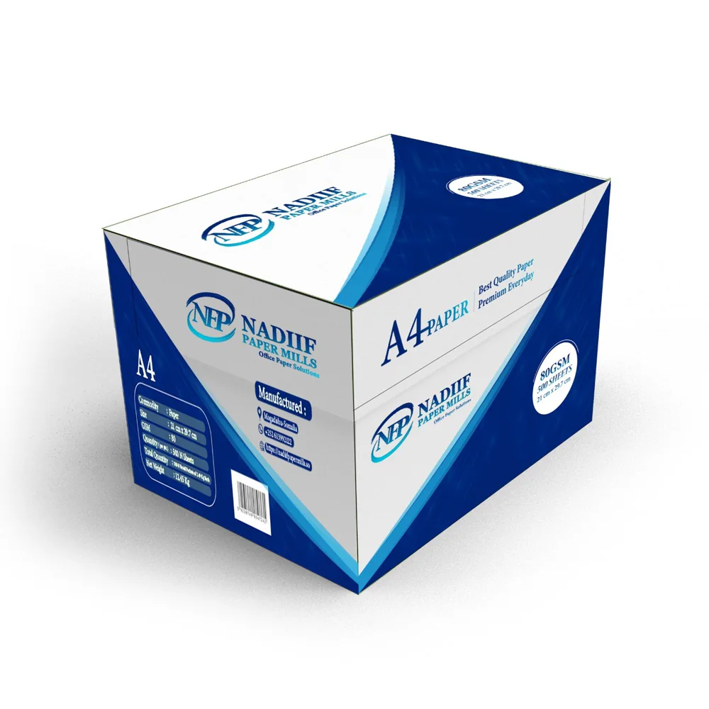 Nadiif A4 80gsm 500-sheet office paper ream